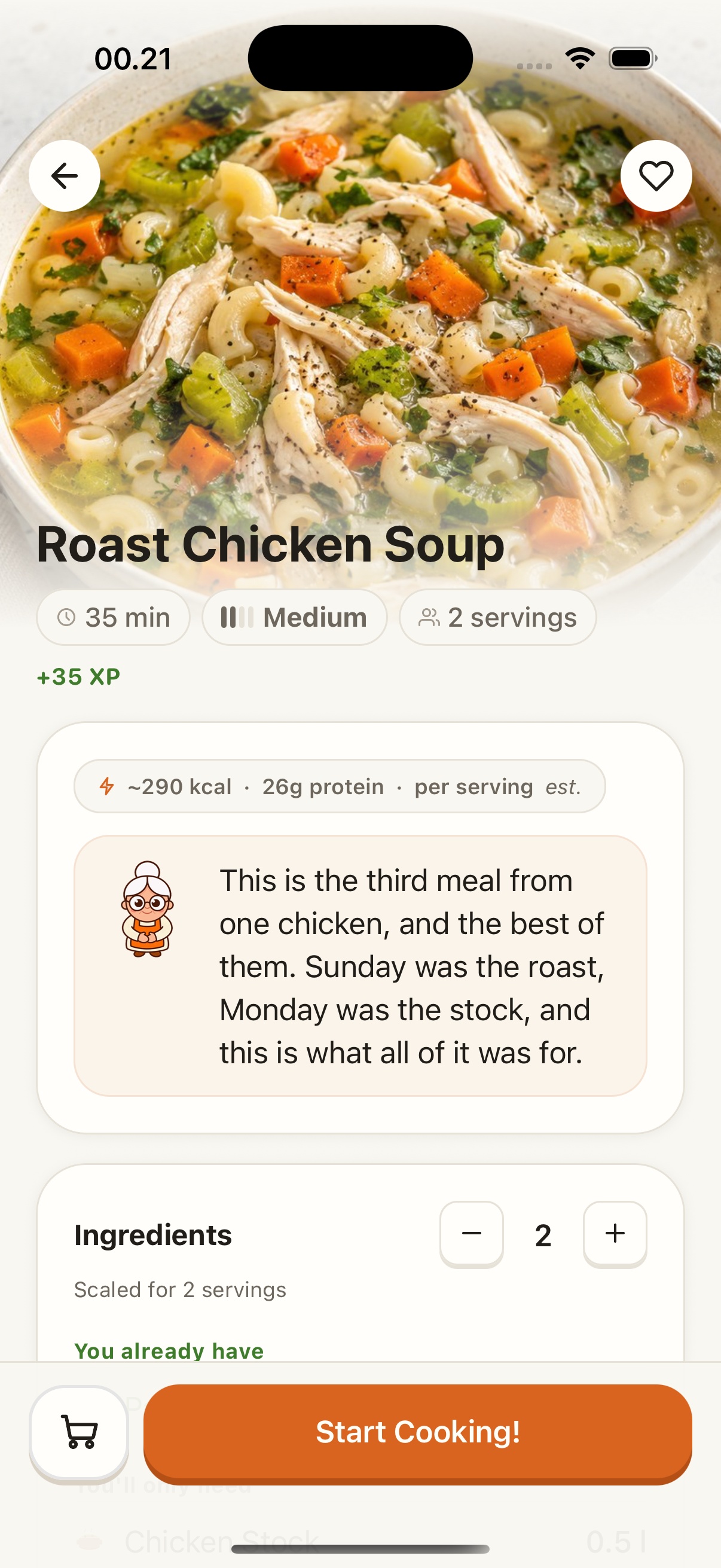 The recipe